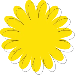 large yellow flower